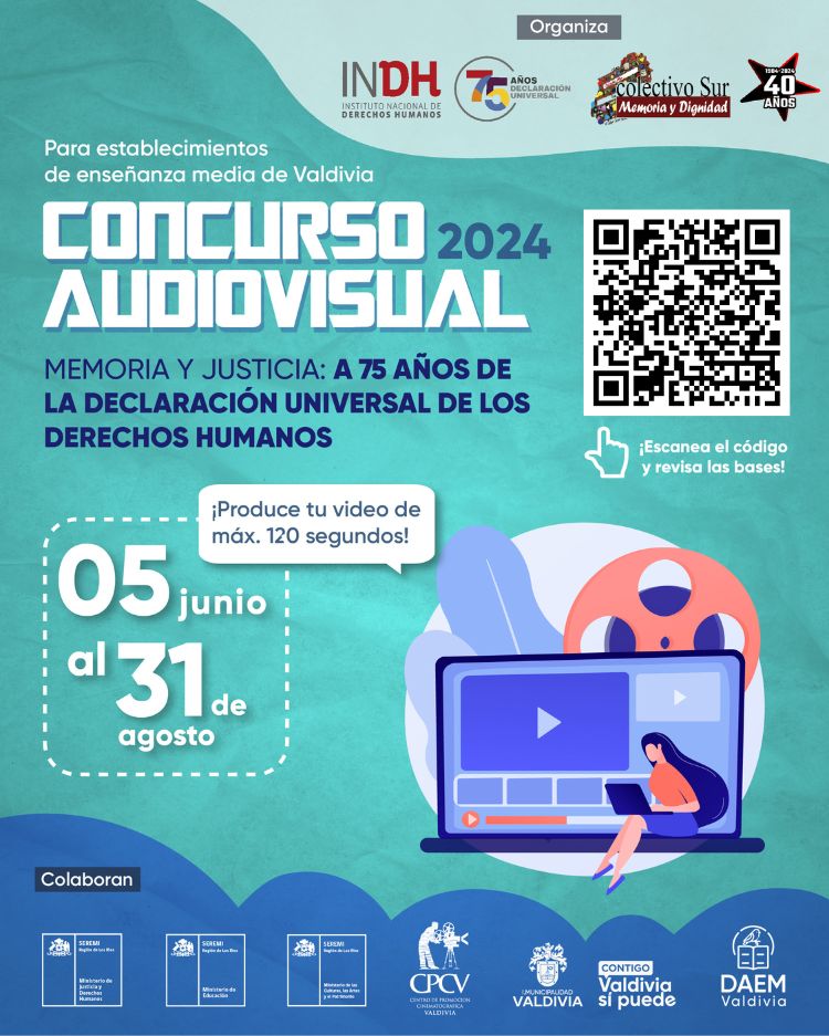 Convocatoria a Concurso Audiovisual del INDH
